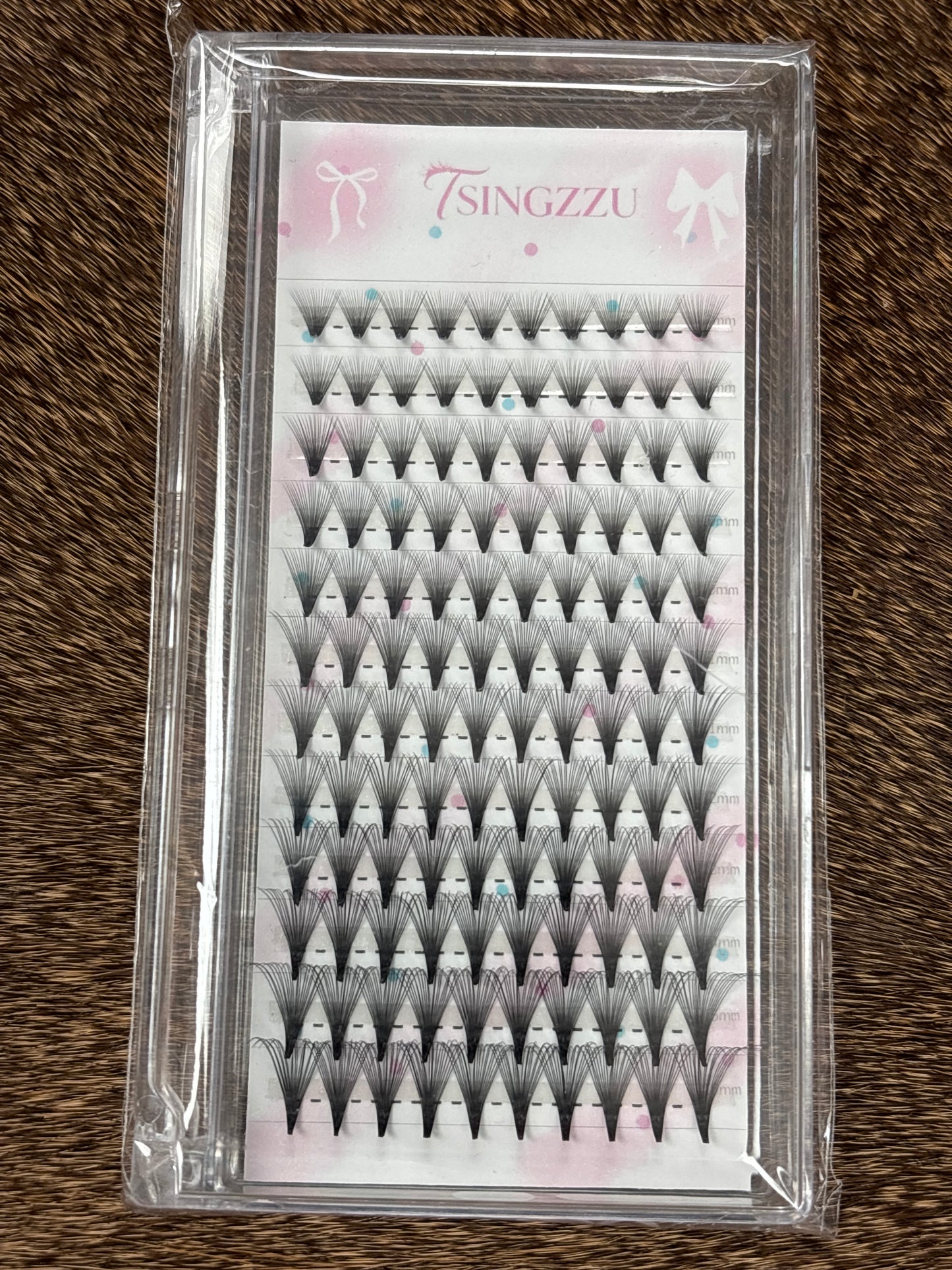 Tsingzzu Eyelash Extensions- Mix 20D  0.07CC