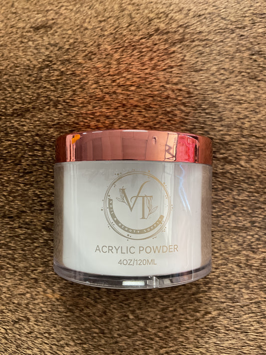 VT Beauty Acrylic Powder 120mL- 4oz Clear