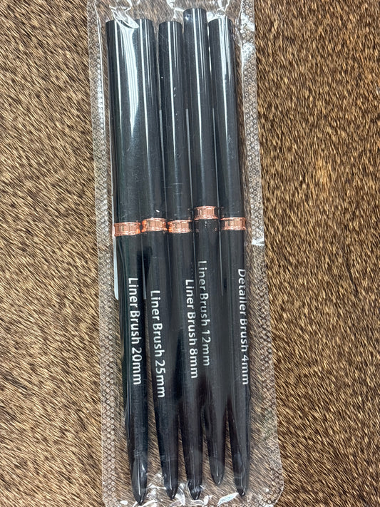 Nail Art Liner Brush Set- 5 pcs