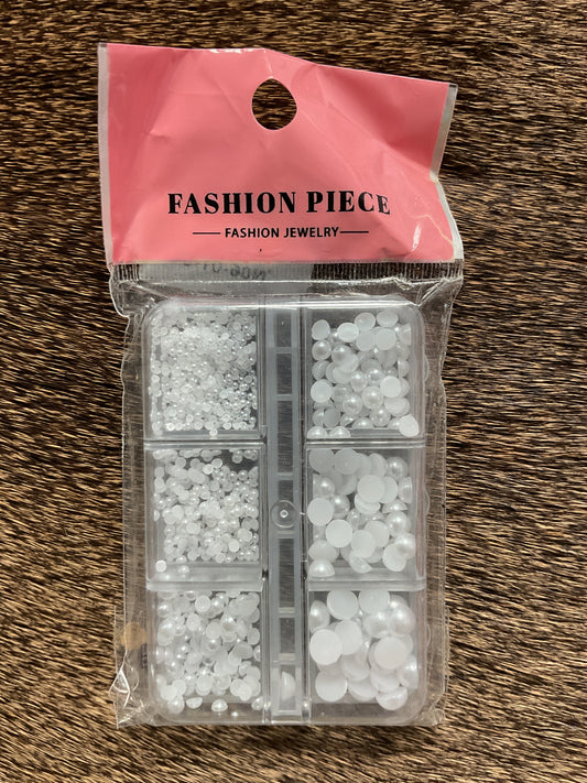 Fashion Piece Bead Nail Art Set