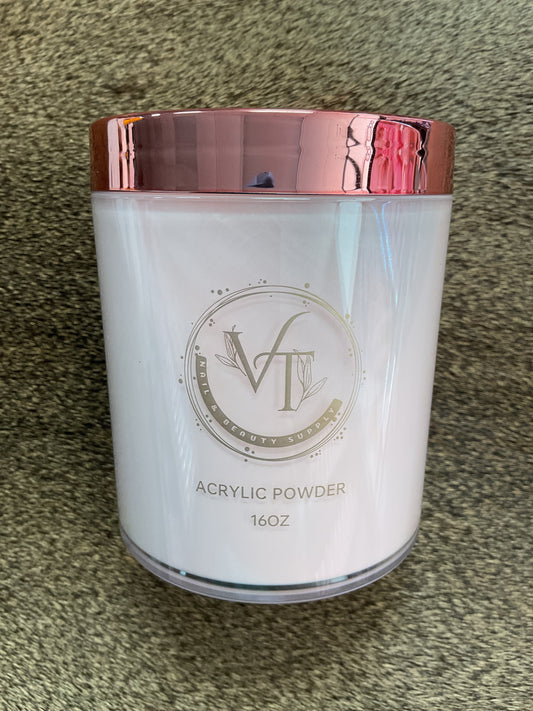 VT Beauty Acrylic Powder 16oz- Light Pink