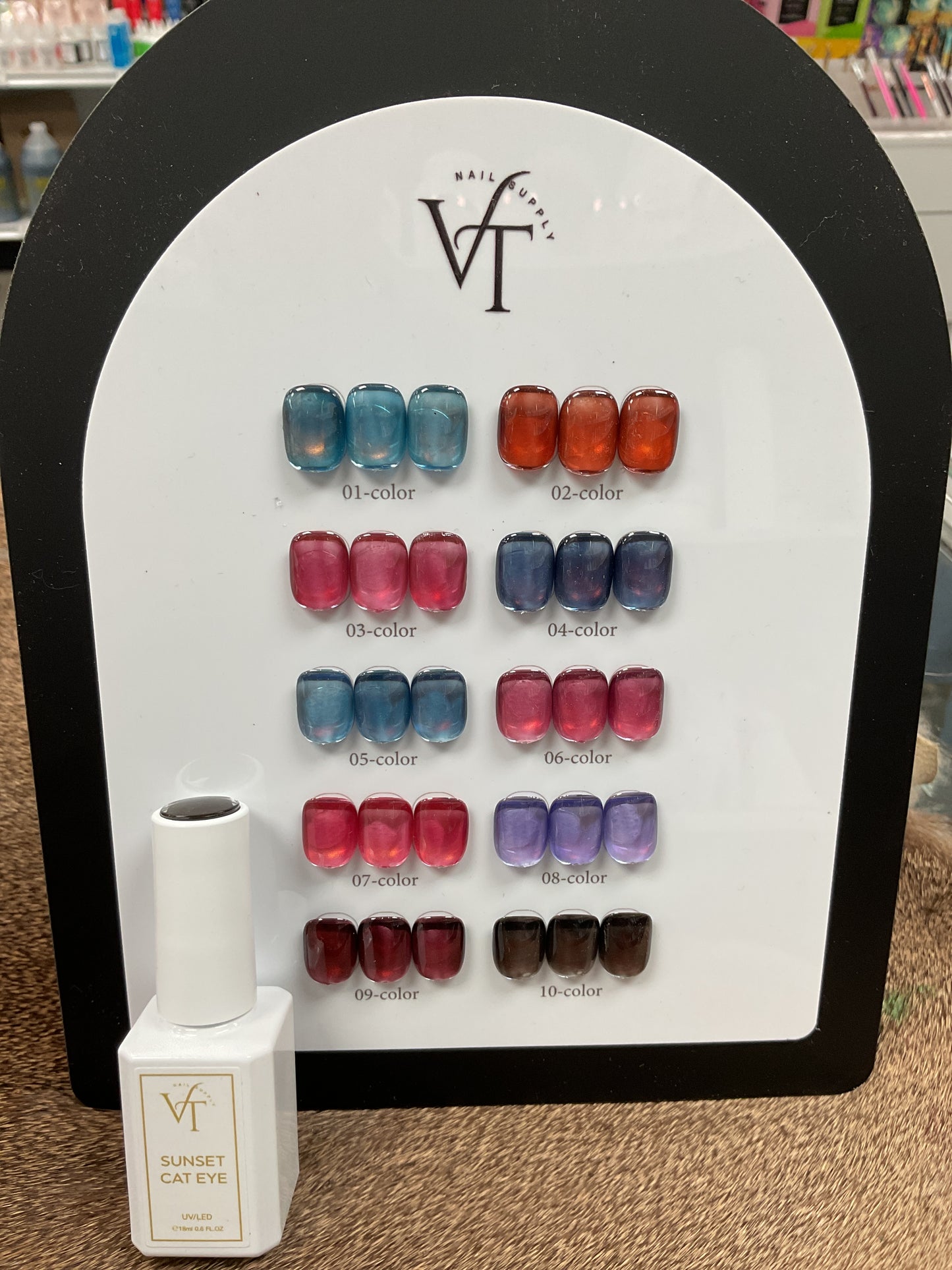 VT Sunset Cat Eye Nail Polish