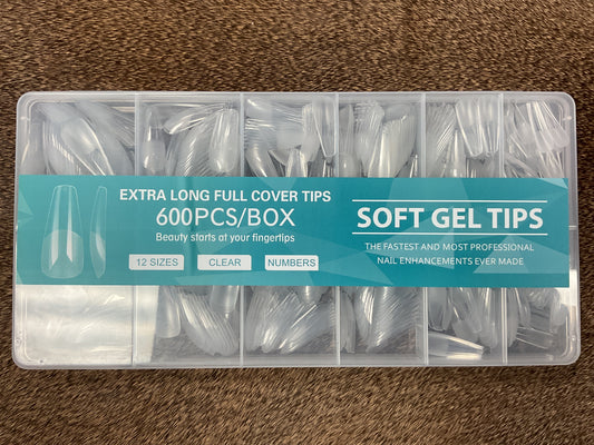Extra Long Soft Gel Nail Tips