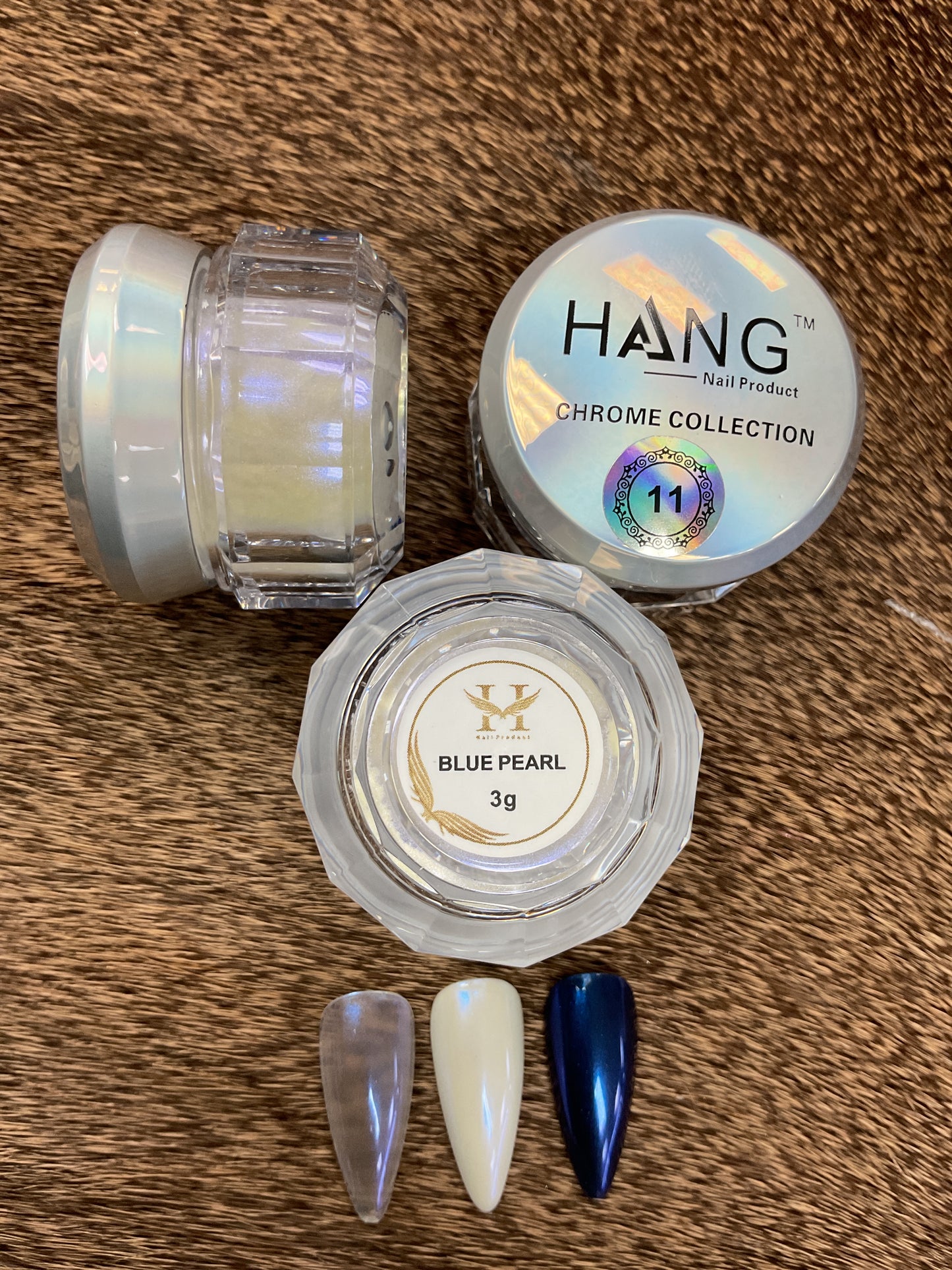 HANG #11 Chrome Collection Blue Pearl