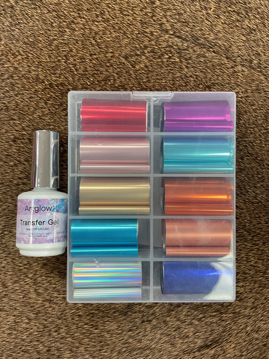 Artglow Nail Art Foil Kit