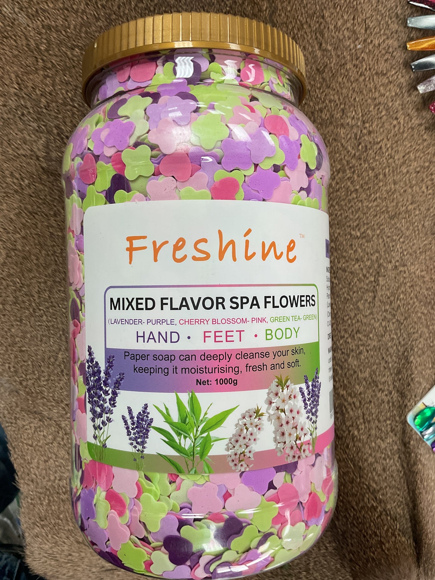 Freshine Spa Flowers Soap- Mixed Flavors