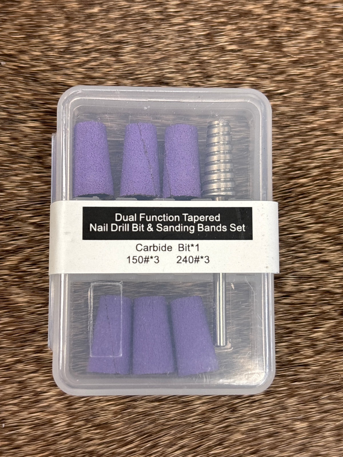 Sanding Band/Nail Drill Set