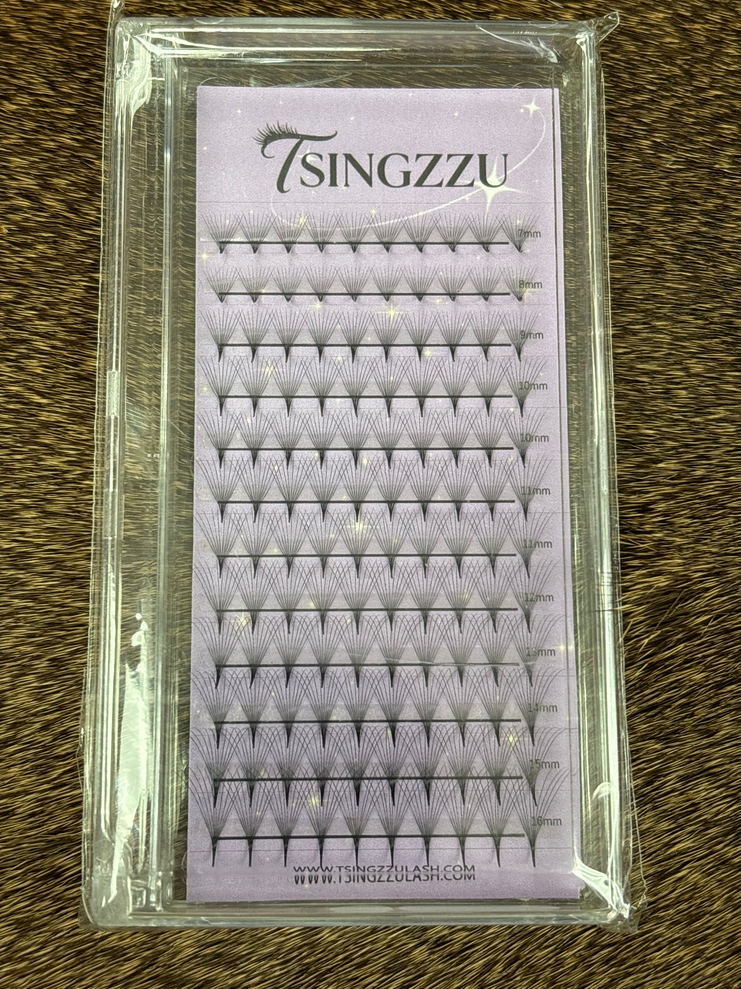 Tsingzzu Lash Extensions- 10D  0.05CC  Mix