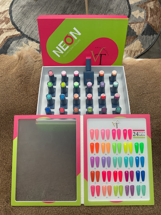 VT Neon Nail Polish Set