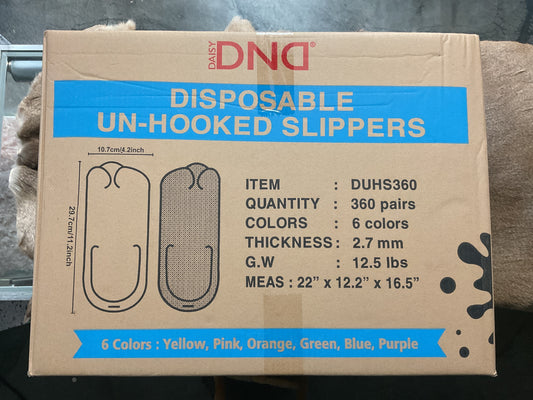 DND Disposable Un-Hooked Slippers