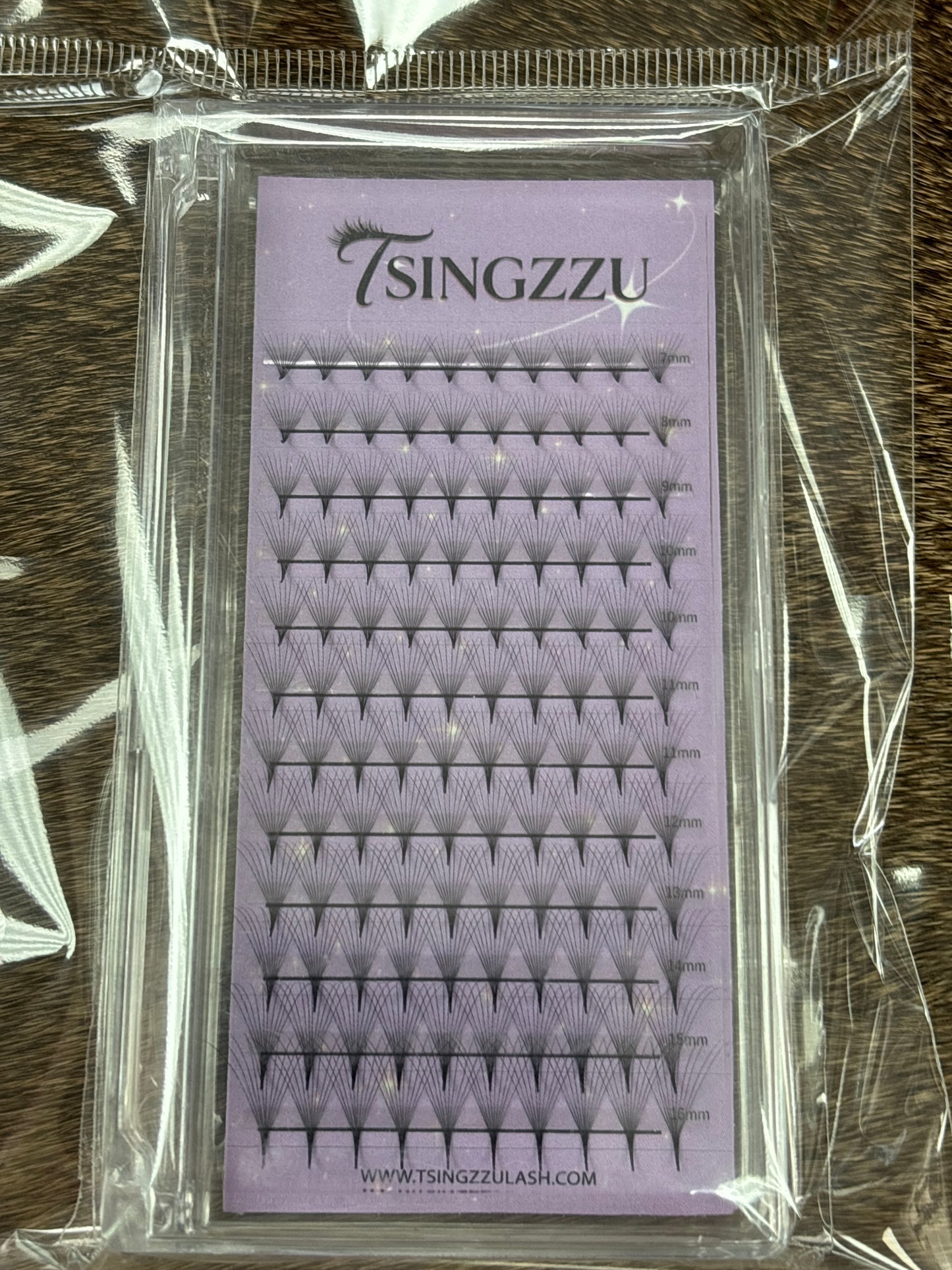 Tsingzzu Eyelash Extensions- Mix 10D  0.05 C