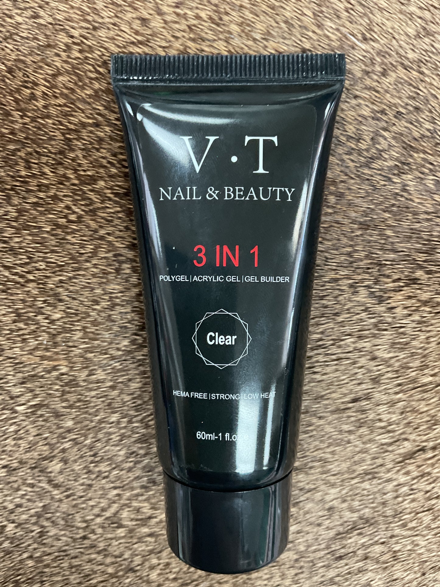 VT Nail & Beauty 3-in-1 PolyGel- Clear