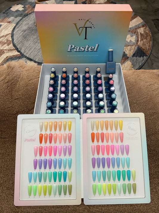 VT Pastel 48-Piece Nail Polish Set