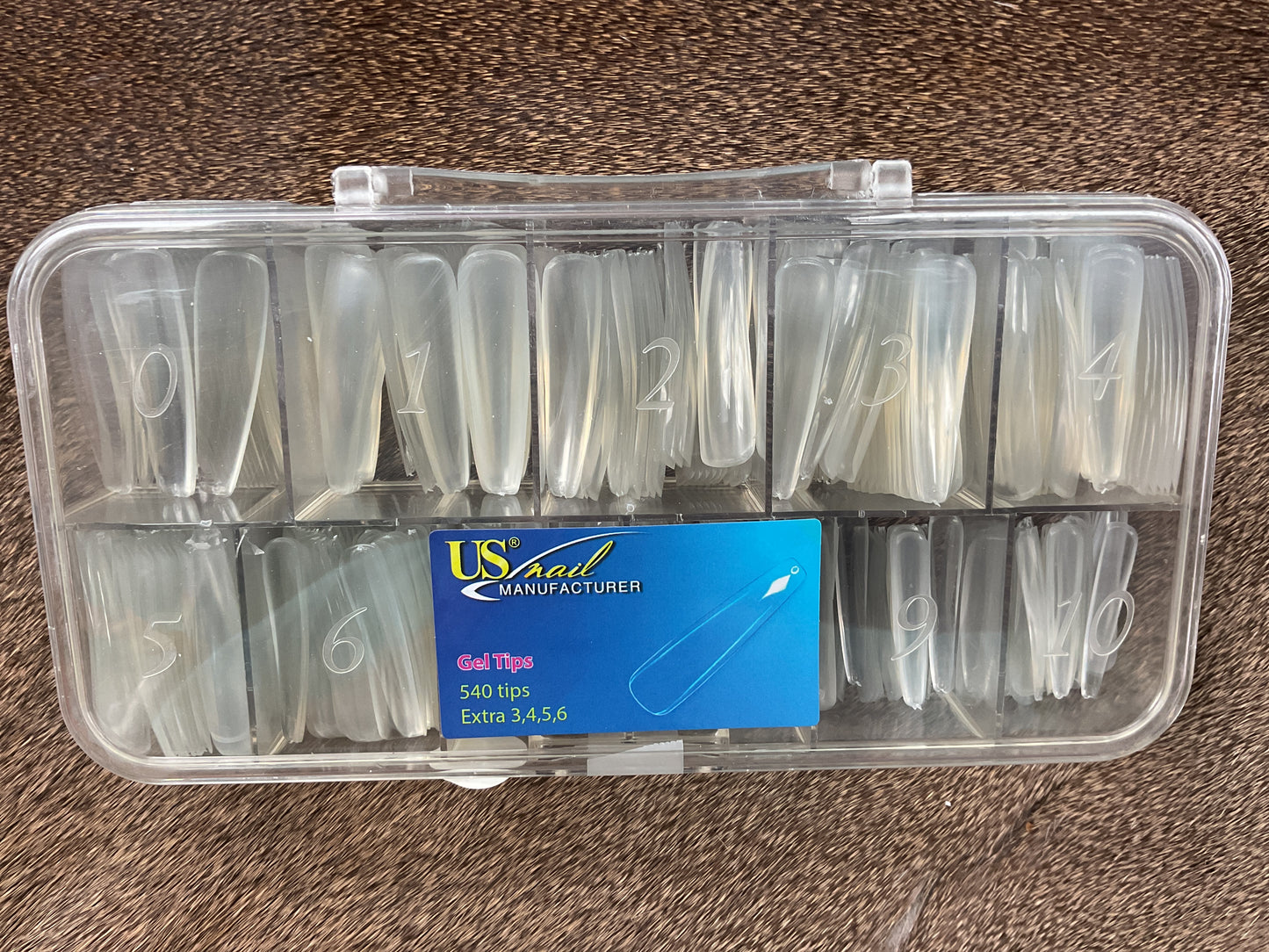 US Nail Gel Tips Set