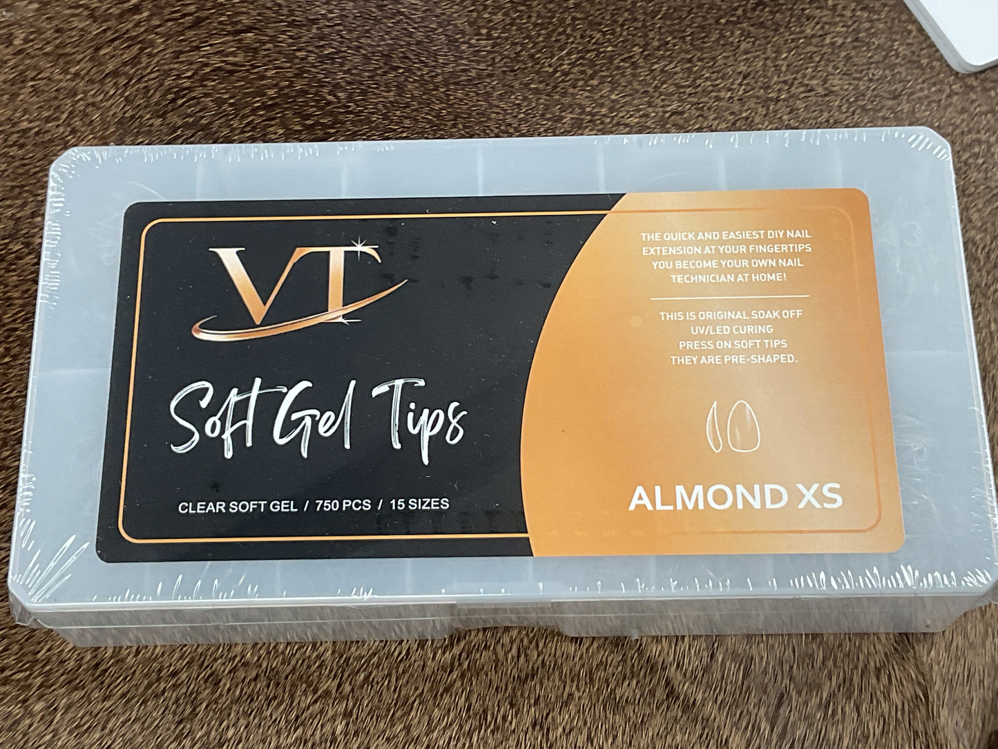 VT Soft Gel-X Tips. Extra Short